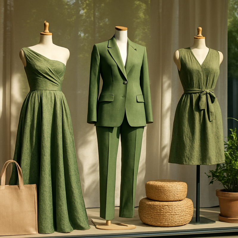 Luxe modewinkel in Antwerpen met duurzame en ecovriendelijke haute couture kleding